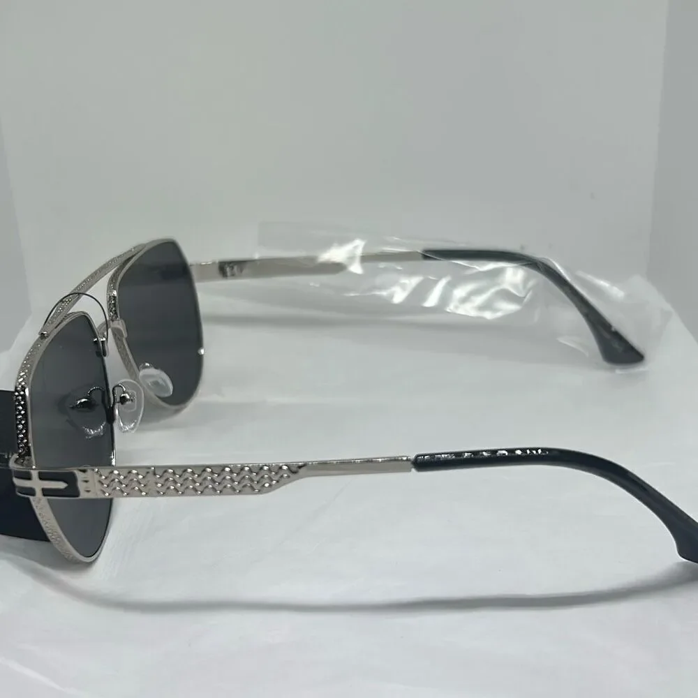 Manhattan Collection Aviator Sunglasses – Maximum UV Protection – Designer Metal